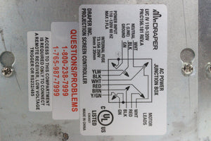 Draper LVC IV 110-120V AC Power Junction Box