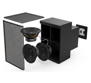 EAW SB730P-BK Dual 12" Passive Subwoofer (Black)