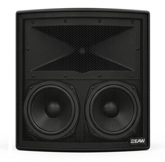 EAW UB22z-BK 2-Way Full Range Passive Loudspeaker (Black)