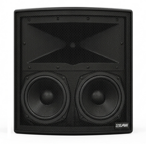 EAW UB22z-BK 2-Way Full Range Passive Loudspeaker (Black)