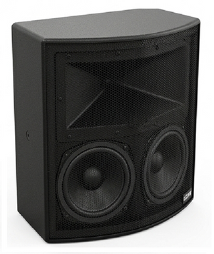 EAW UB22z-BK 2-Way Full Range Passive Loudspeaker (Black)