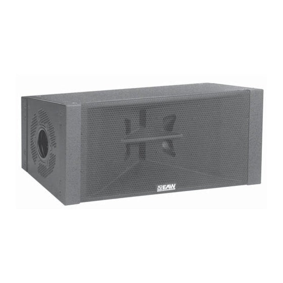 EAW KF730P-BK 3-Way Full Range Passive Loudspeaker (Black)
