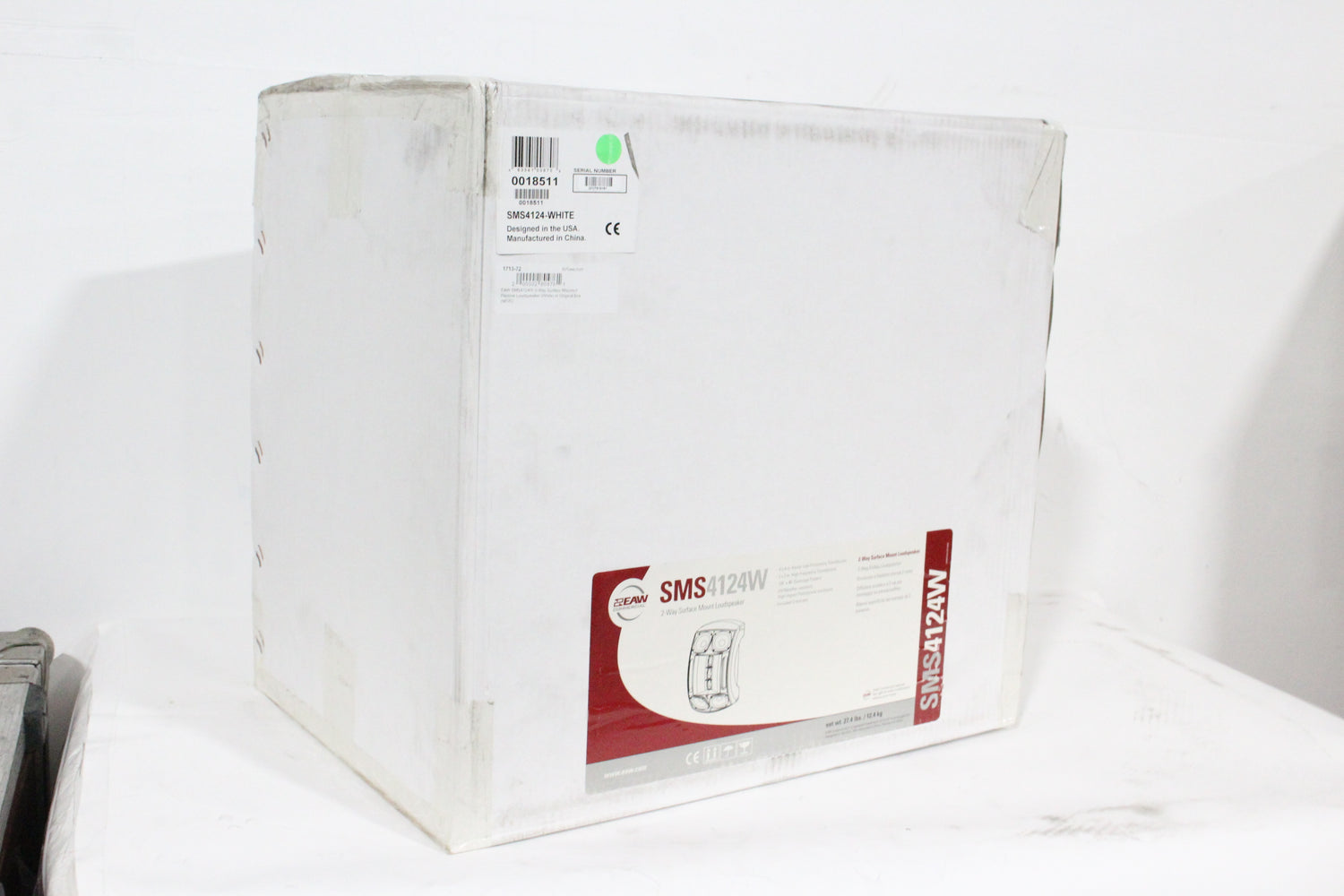 EAW SMS4124W-WT 2-Way Surface Mounted Passive Loudspeaker (White)