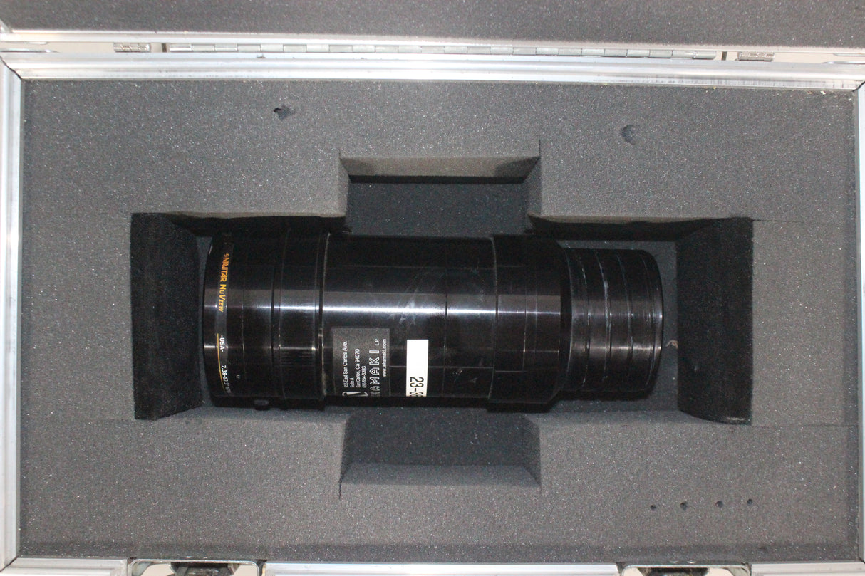 EIKI LC-XT3,X5 &amp; x5L 7.38-12.3 Extra Bright Zoom Projector Lens in 12x20x12 LM hard case
