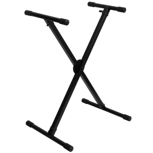 (NEW) On-Stage KS8290X ERGO-LOK Single-X Keyboard Stand with Lok-Tight Construction