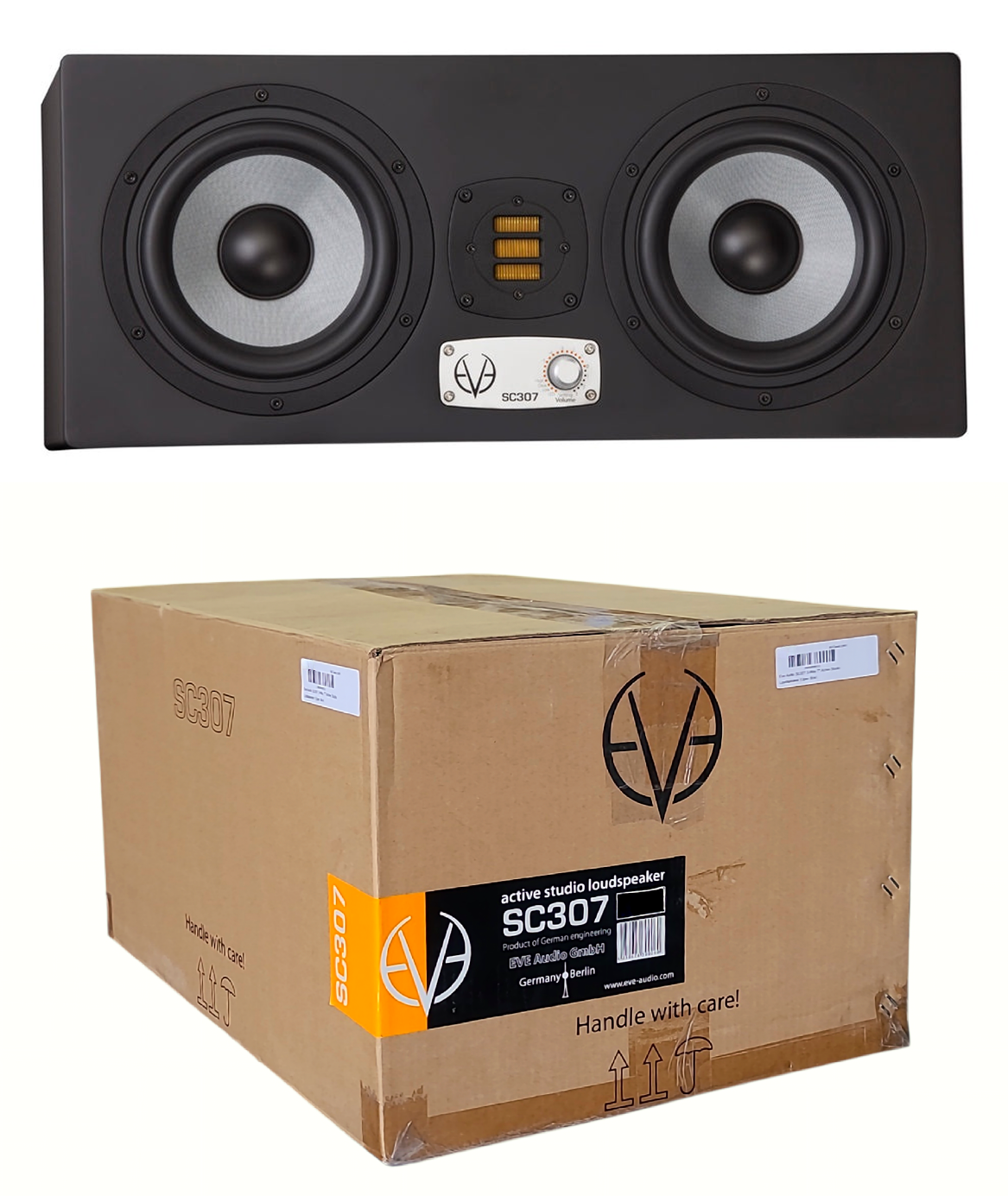 (NEW) Eve Audio SC307 3-Way 6.5" Active Studio Loudspeaker (New in Box with Manufacture Warranty)