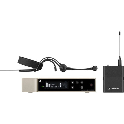Sennheiser EW-D ME3 SET (R1-6) Digital Wireless Cardioid Headset Microphone System (R1-6: 520 to 576 MHz)