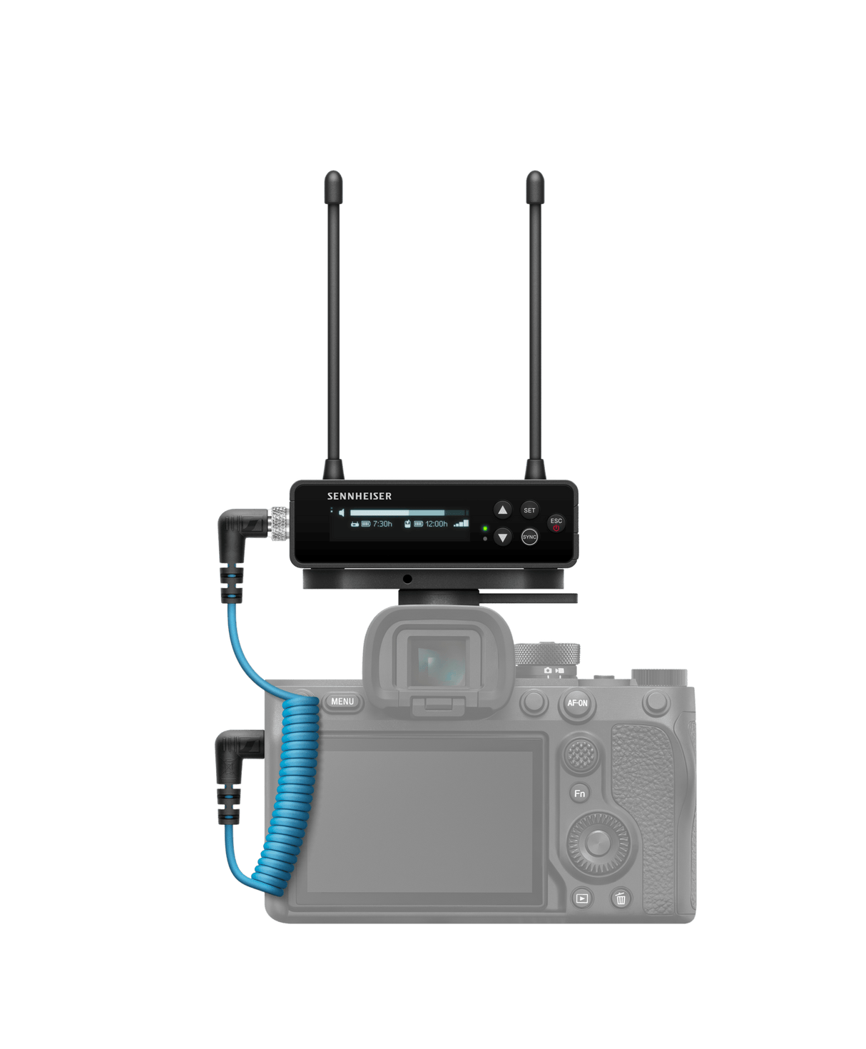Sennheiser EW-DP 835 SET (R4-9) SET Camera-Mount Digital Wireless Handheld Microphone System (R4-9: 552 to 607 MHz)