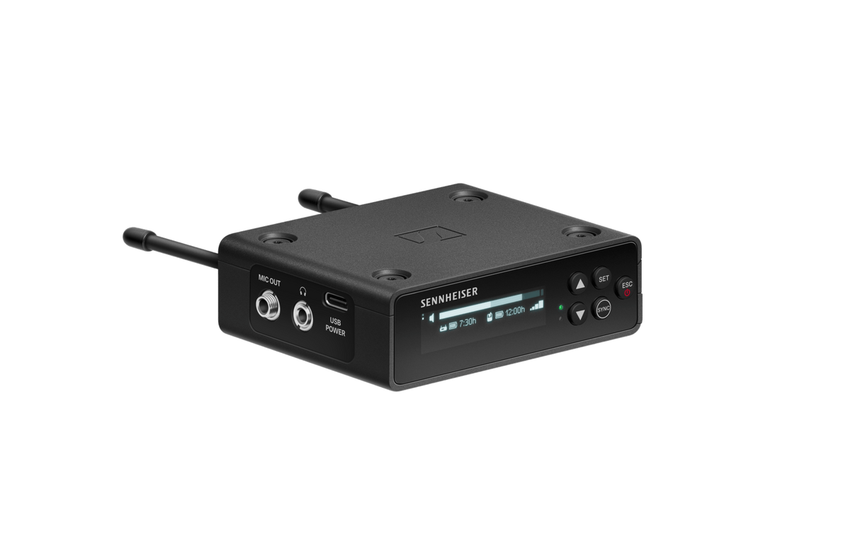 Sennheiser EW-DP ME4 SET (R4-9) Camera-Mount Digital Wireless Cardioid Lavalier Mic System (R4-9: 552 to 607 MHz)