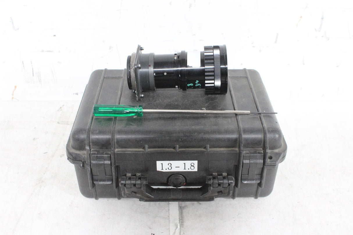 Eiki 1.3-1.8:1 Boardroom Manual Focus Projector Lens in Hard Carrying Case