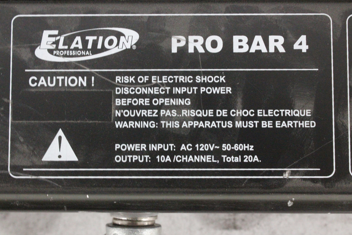 Elation Pro Bar-4 4-Channel DMX Bar