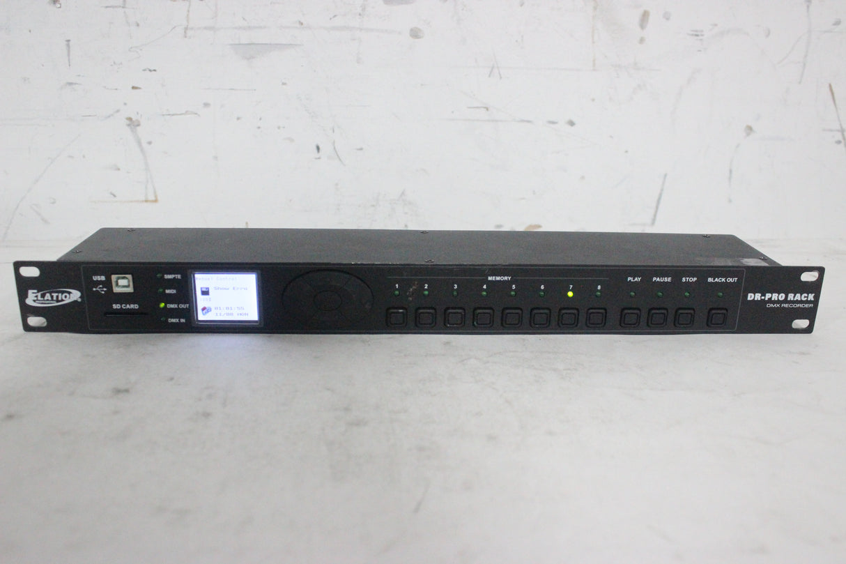 Elation Professional Dr-Pro Rack DMX Recorder