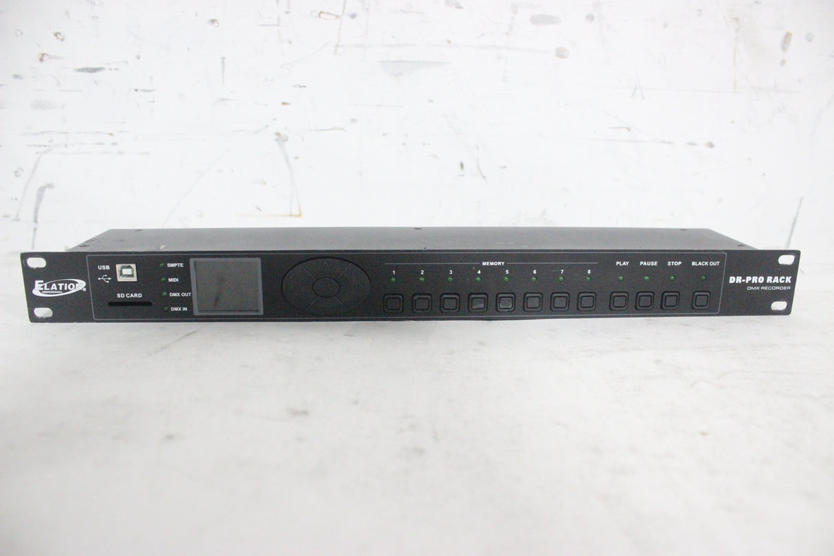 Elation Professional Dr-Pro Rack DMX Recorder