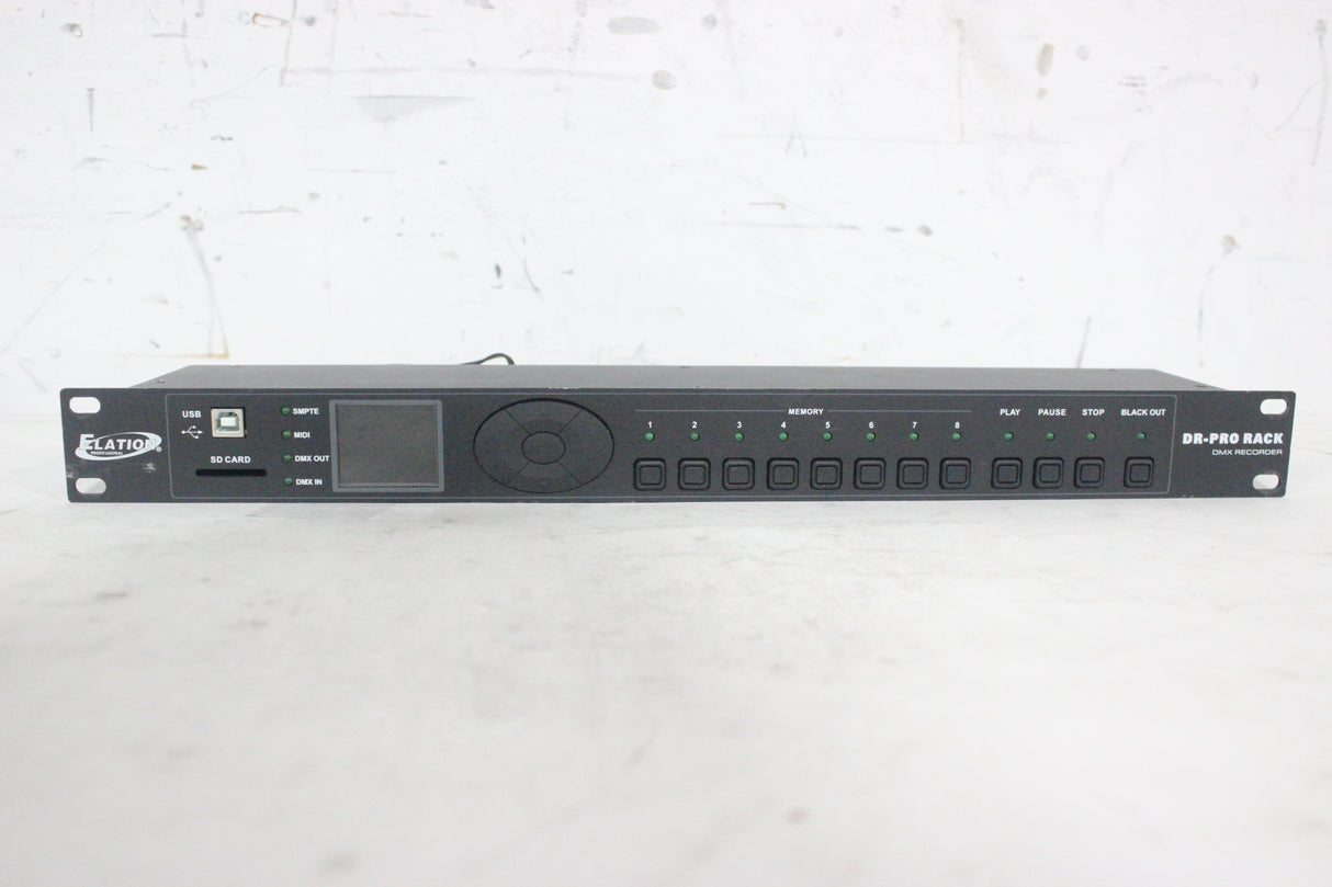Elation Professional Dr-Pro Rack DMX Recorder