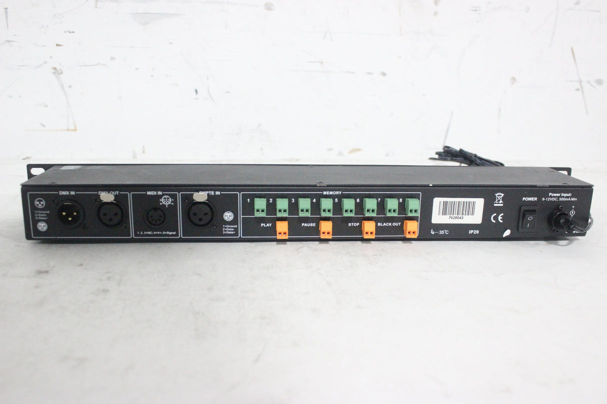 Elation Professional Dr-Pro Rack DMX Recorder