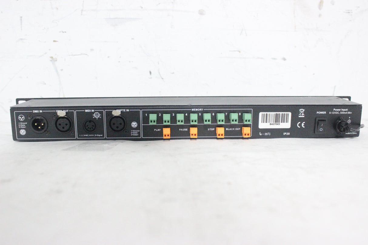 Elation Professional Dr-Pro Rack DMX Recorder