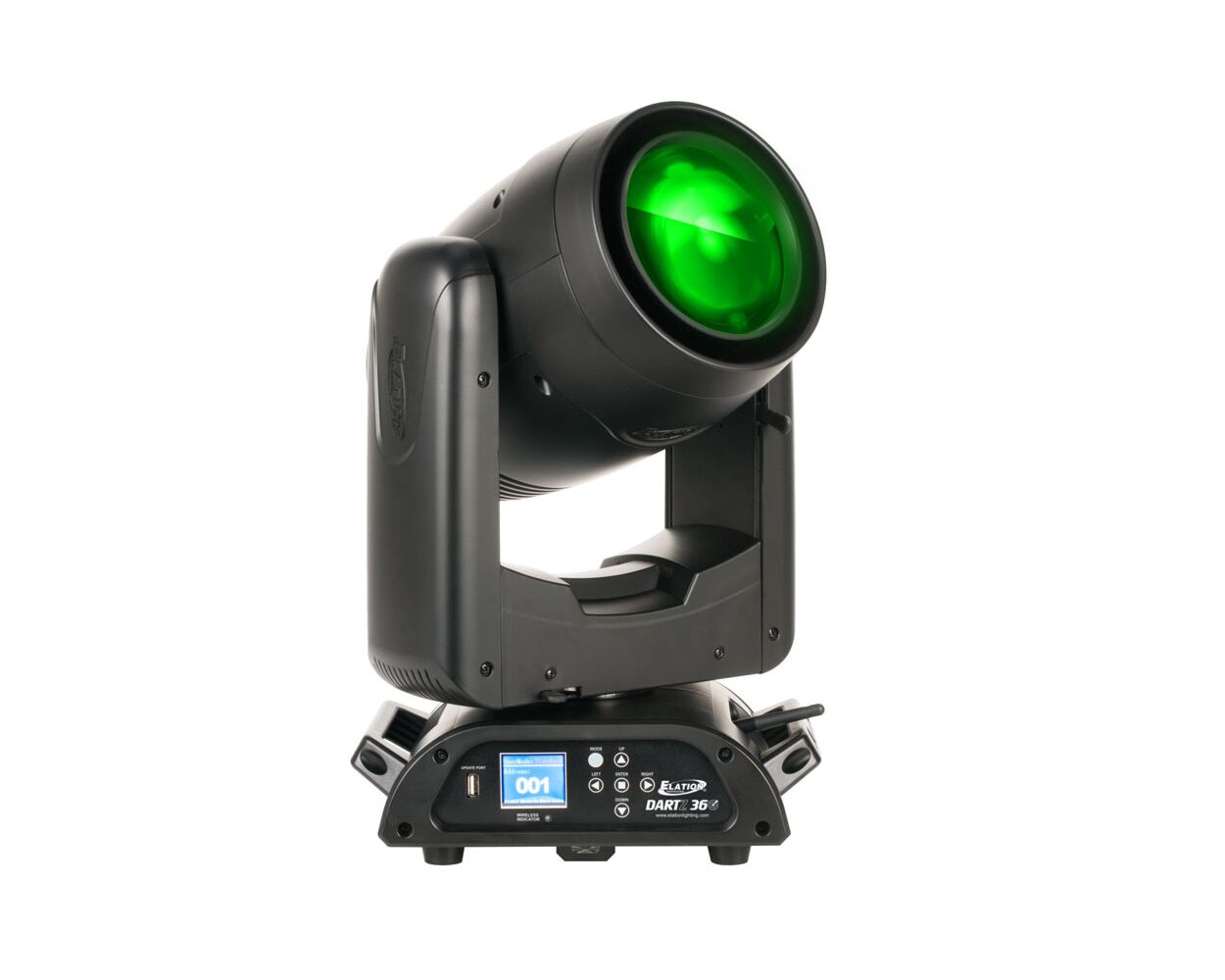 Elation DAR880 DARTZ 360 50W RGV Beam Fixture w/ Continuous Pan and Tilt