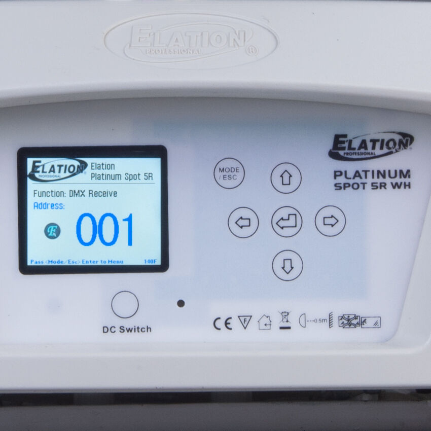 Elation Professional EPS489-WH Platinum Spot 5R WH