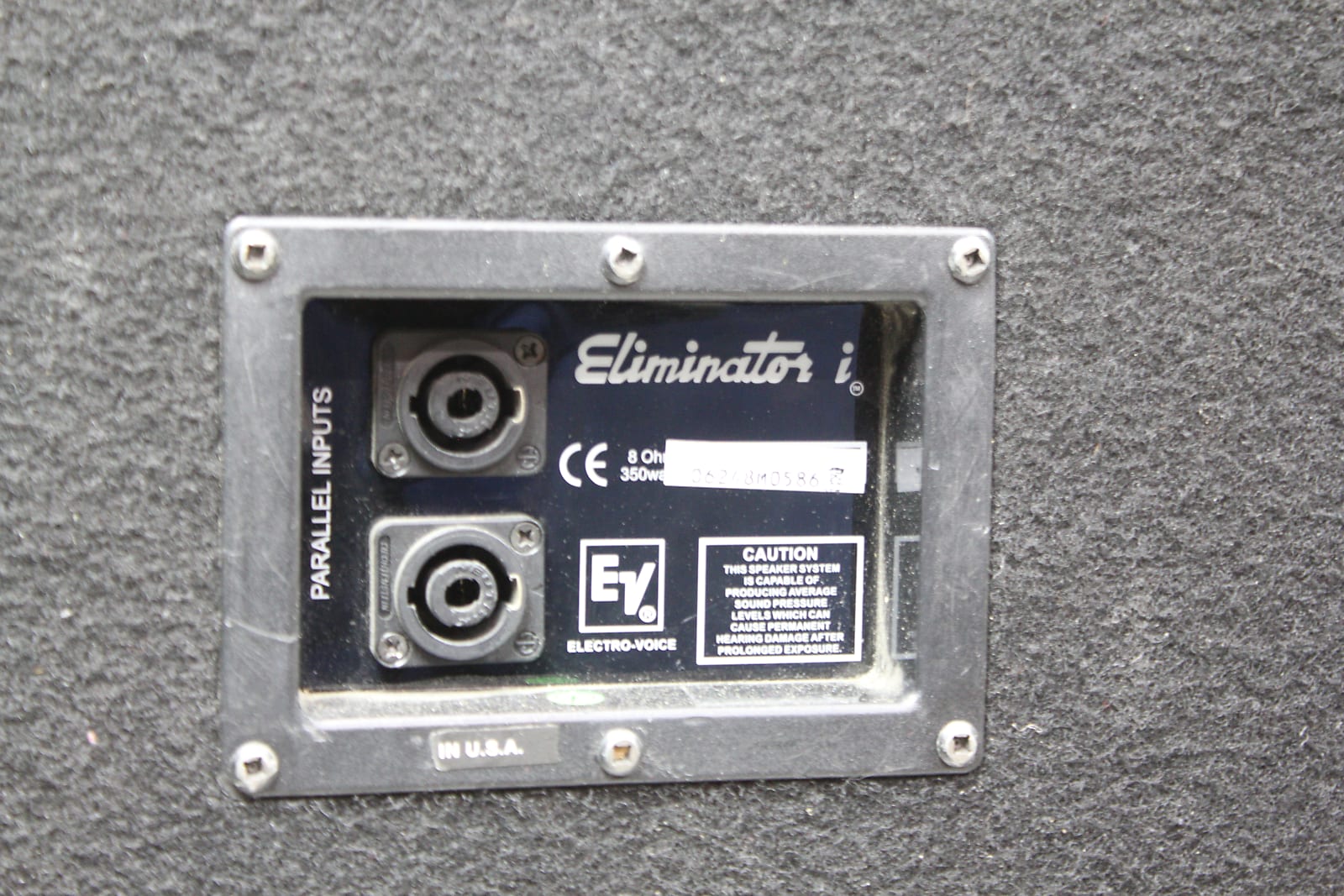 Electro Voice Eliminator i 1本のみ Electro-Voice Eliminator I 350W, 8 ohm Speaker – AVGear.com