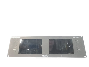 Elvid SRM-7X2-LT StudioVision Dual 7" Monitor Rackmount