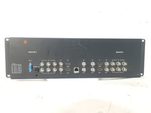 Elvid SRM-7X2-LT StudioVision Dual 7" Monitor Rackmount