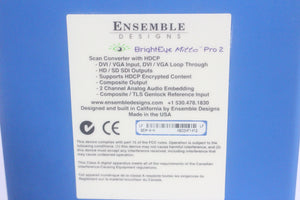 Ensemble Designs BrightEye Mitto Pro 2 Scan Converter w/ HDCP
