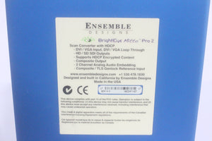 Ensemble Designs BrightEye Mitto Pro 2 Scan Converter w/ HDCP