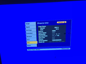 Epson EX7230 WXGA Conference Room Projector in Hard Carry Case