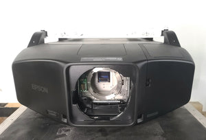 Epson Pro Z10005UNL 10,000 Lumens WUXGA LCD Large Venue Projector ( 124 Lamp 1 Hours 124 Lamp 2 Hours) [NO Lamp] w/ Remote, PSU, (2) Mounting Brackets, (2) C-Clamps, Safety Cable, in Wheeled Road Case