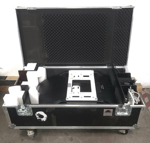 Epson Pro Z10005UNL 10,000 Lumens WUXGA LCD Large Venue Projector ( 124 Lamp 1 Hours 124 Lamp 2 Hours) [NO Lamp] w/ Remote, PSU, (2) Mounting Brackets, (2) C-Clamps, Safety Cable, in Wheeled Road Case