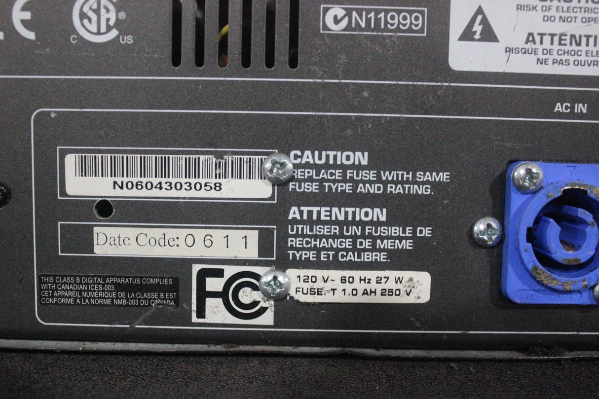 Eurolight LC2412 24-Channel DMX Lighting Console w/ PowerCon Cable in Hard Carrying Case