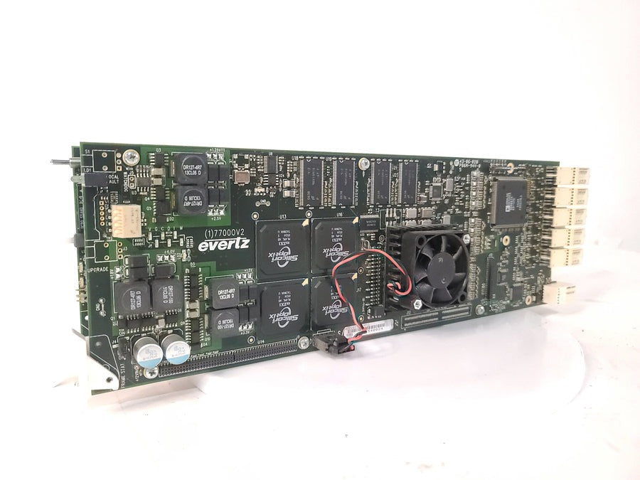 Evertz 77000V2 & A77000V 2-Card w/ 7767VIP12-HSN Backplane
