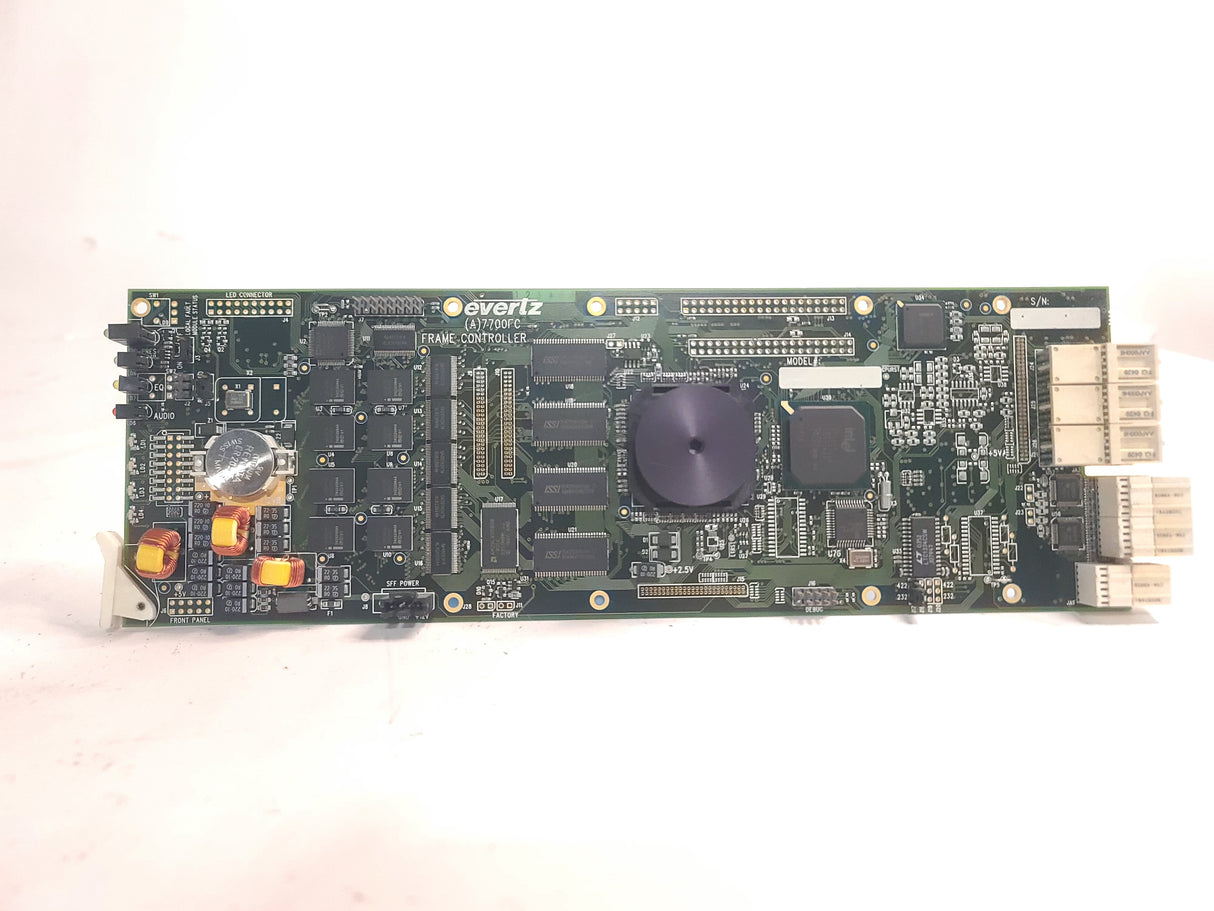 Evertz 7700FC VistaLINK Frame Controller w/ Backplane