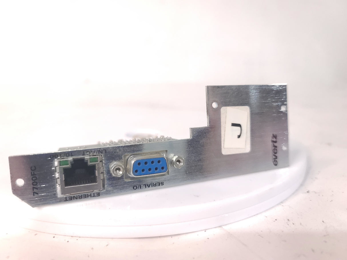 Evertz 7700FC VistaLINK Frame Controller w/ Backplane