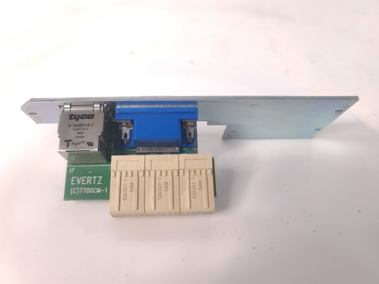 Evertz 7700FC VistaLINK Frame Controller w/ Backplane