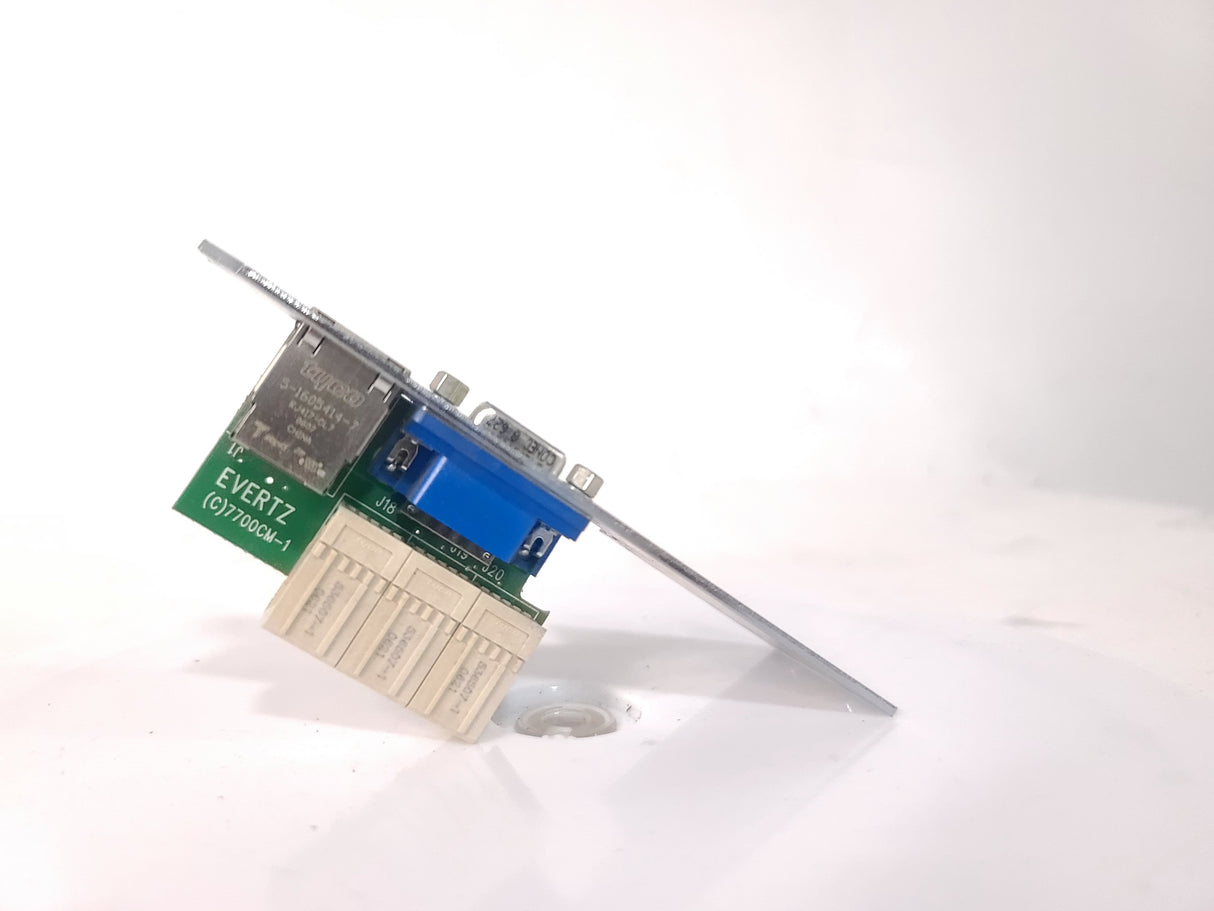 Evertz 7700FC VistaLINK Frame Controller w/ Backplane