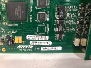 Evertz 7700PTX Universal Protocol Translator Module w/ 7700TPI Backplane