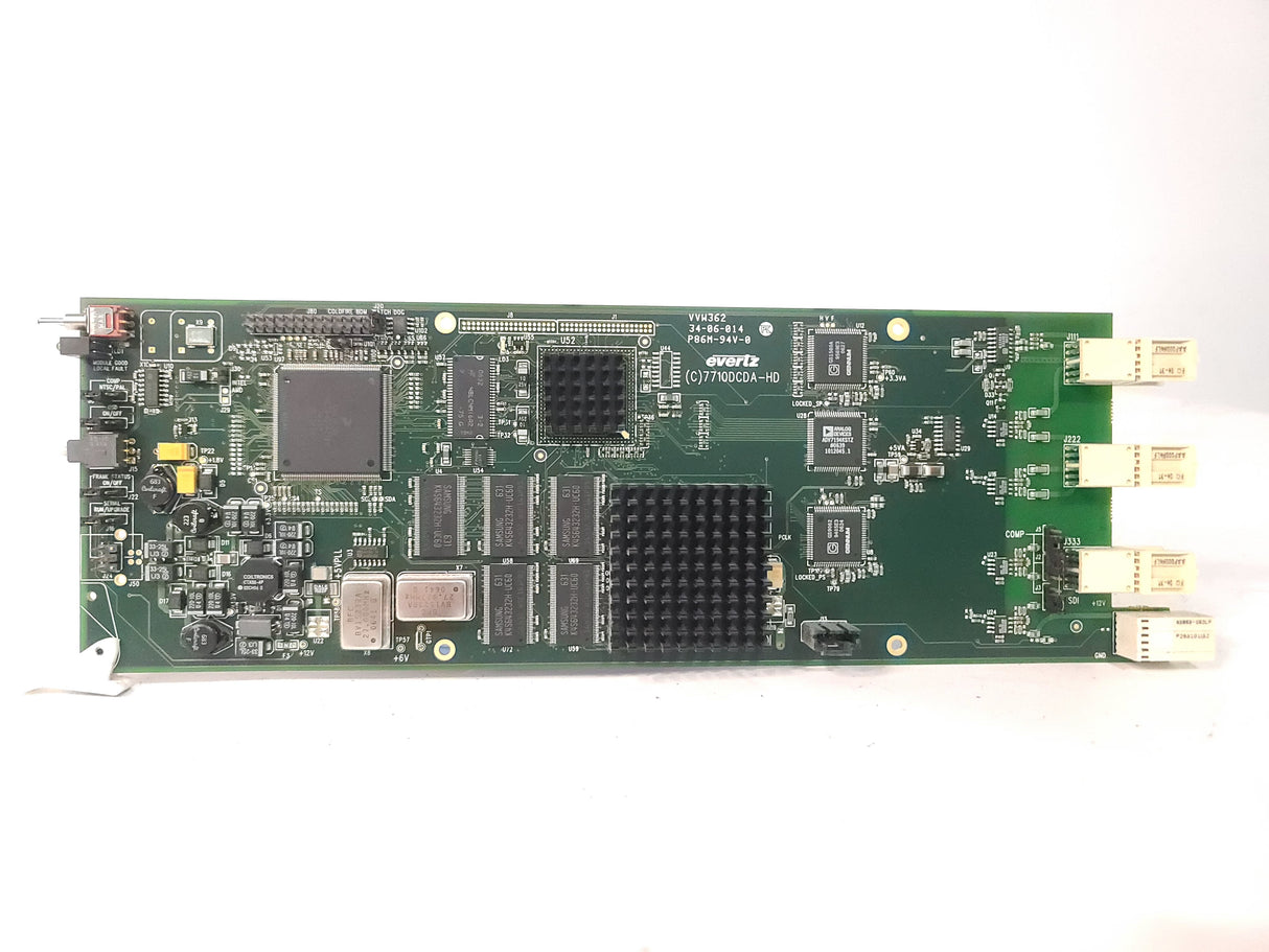 Evertz 7710DCDA-HD Downconverter and Distribution Amplifier w/ Backplane