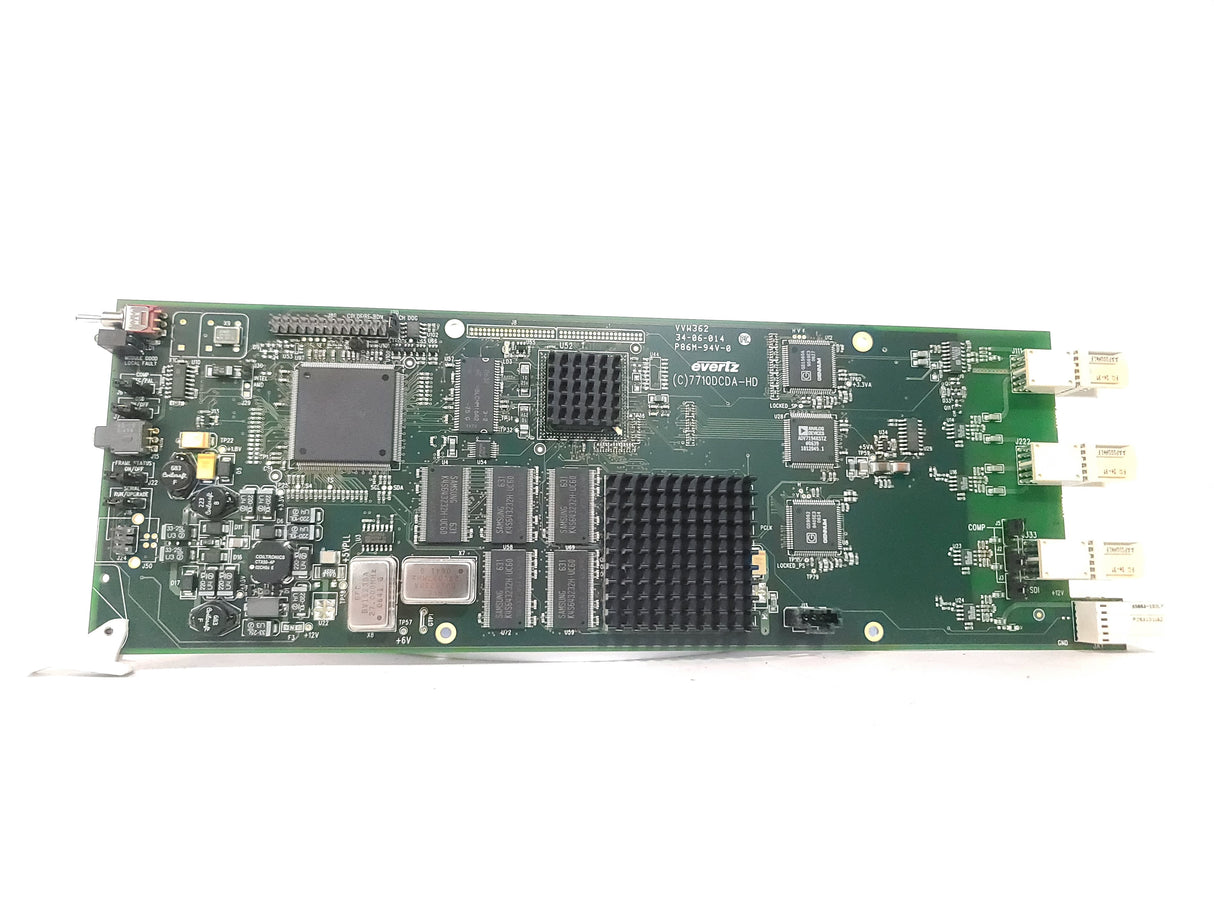 Evertz 7710DCDA-HD Downconverter and Distribution Amplifier w/ Backplane