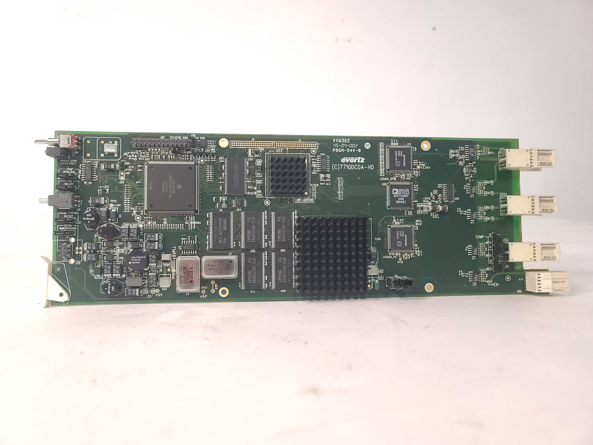 Evertz 7710DCDA-HD Downconverter and Distribution Amplifier w/ Backplane