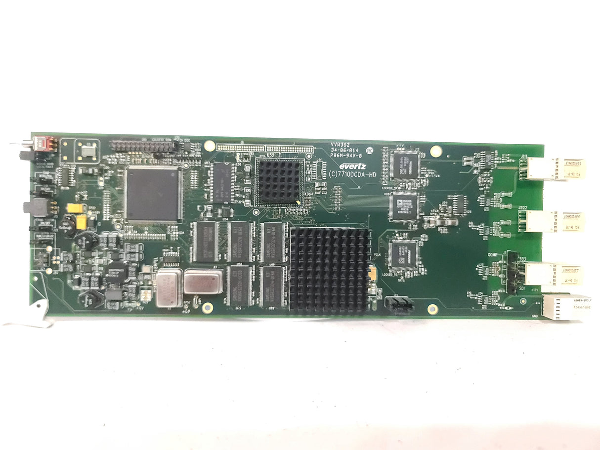 Evertz 7710DCDA-HD Downconverter and Distribution Amplifier w/ Backplane