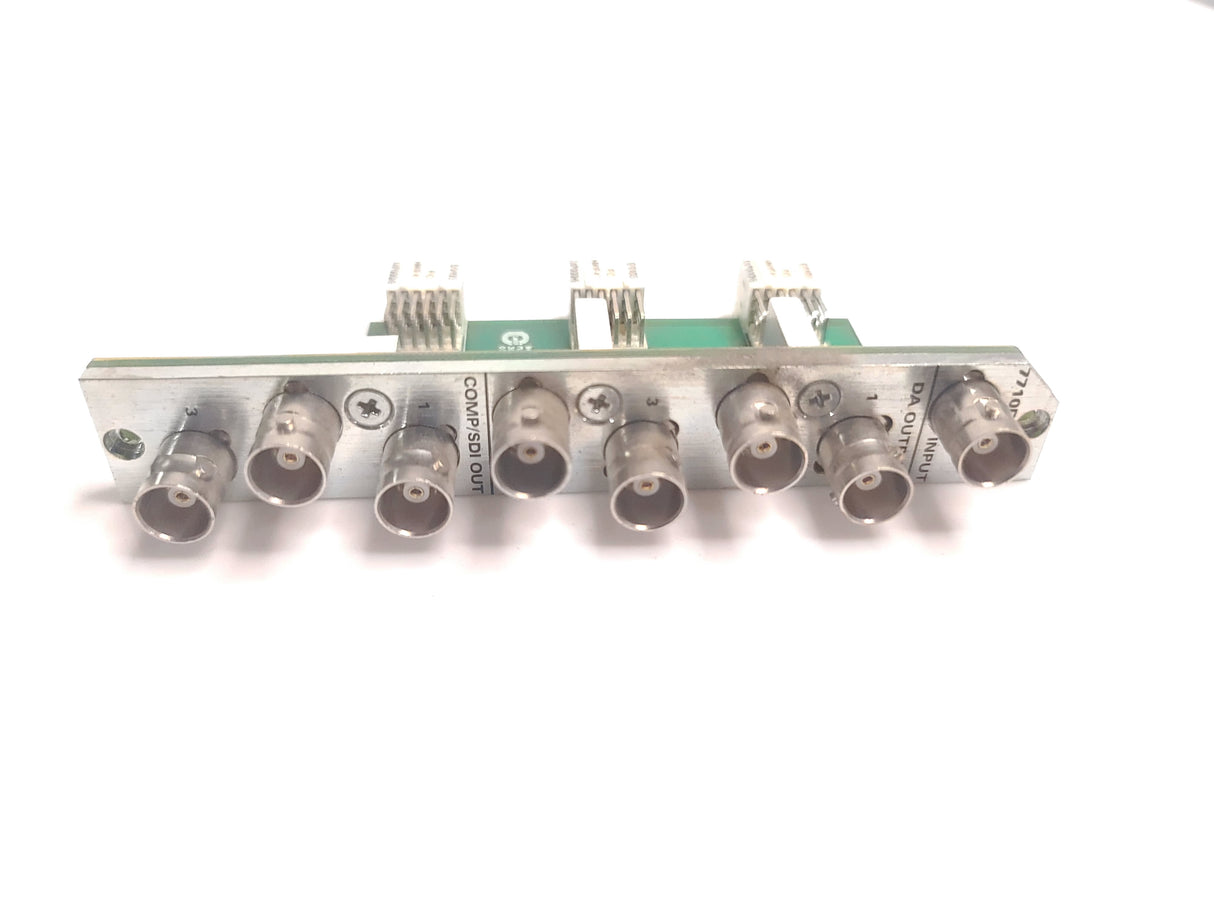 Evertz 7710DCDA-HD HD Down Converter &amp; Distribution Amplifier Module w/ Backplane