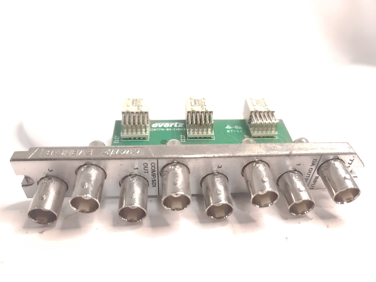 Evertz 7710DCDA-HD HD Down Converter &amp; Distribution Amplifier Module w/ Backplane