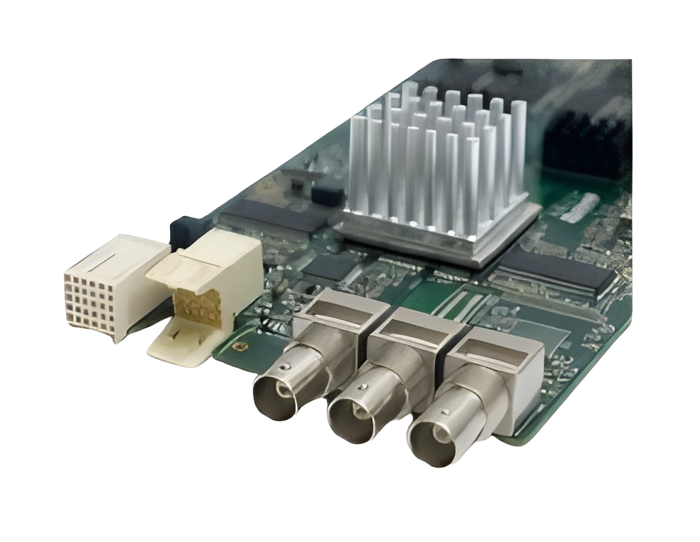 Evertz 7711UC-AES4-HD+F w/ Backplane