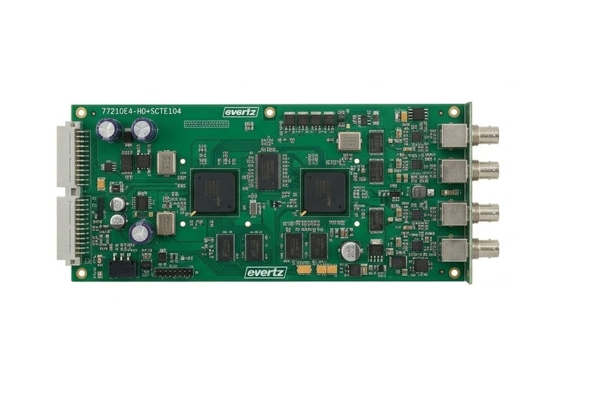 Evertz 7721DE4-HD+SCTE104 Quad Data Embedder