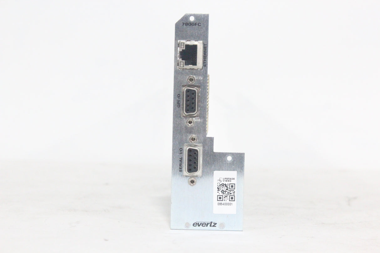 Evertz 7800FC VistaLINK Frame Controller w/ Backplane