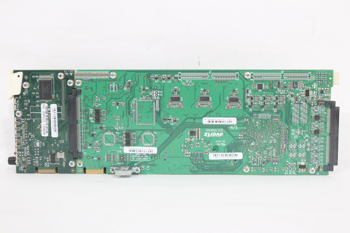 Evertz 7812XC-AES8-3G +DD 3G &amp; HD Dolby Cross Converter 7800FR +3RU Backplane (FOR PARTS)