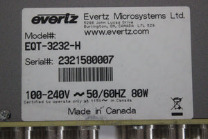 Evertz EQT-3232-H Video Router