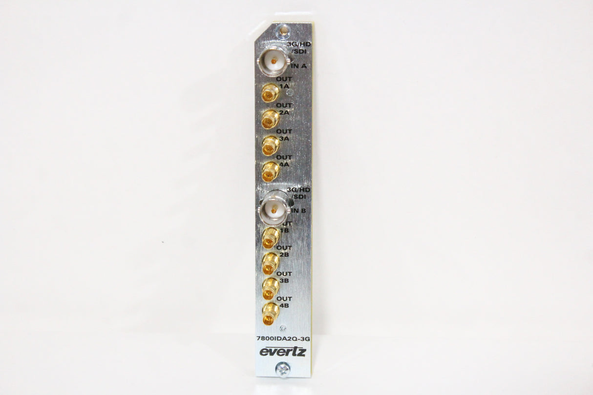 Evertz MAC 00025 1 BE5FD MODEL (7800IDA2Q-3G) (1371-217)
