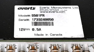 Evertz S501FR Compact High Density Distribution Frame